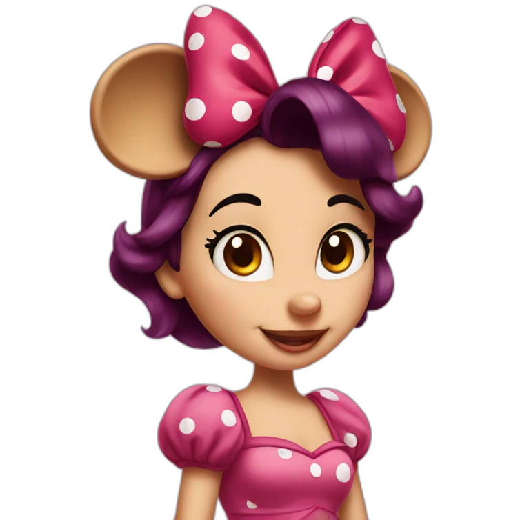Minnie mouse emoji