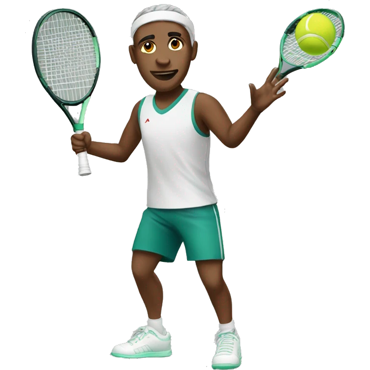 Tennis player emoji