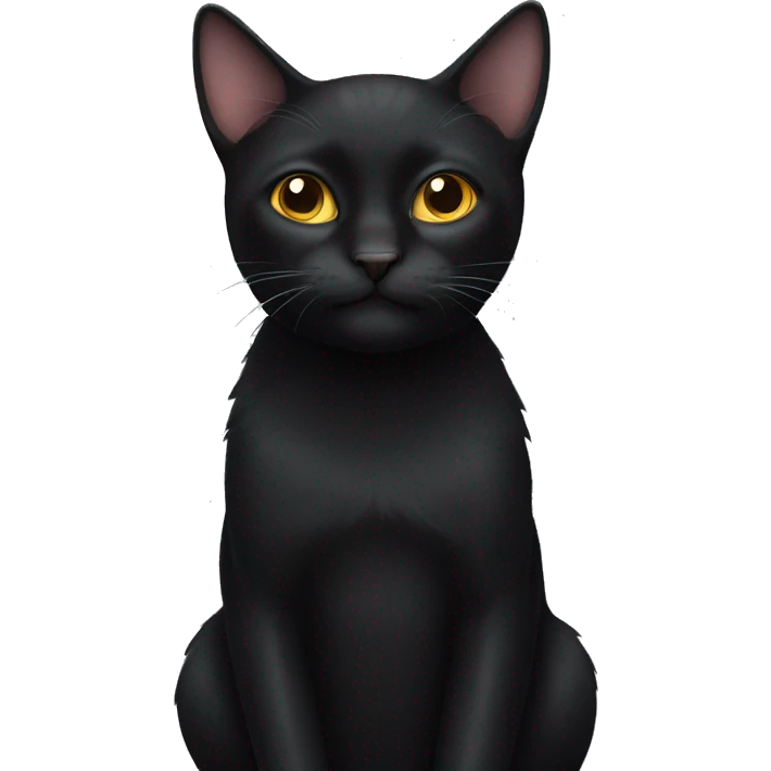 black cat  emoji