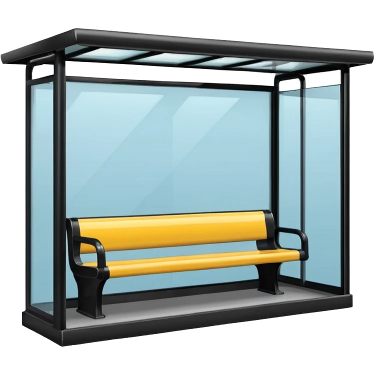 bus Shelter emoji
