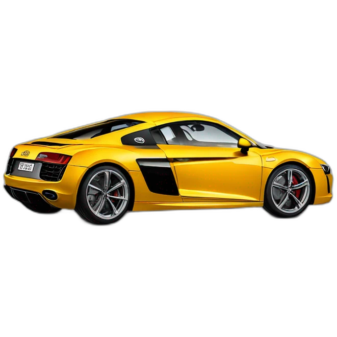 Audi R8 emoji