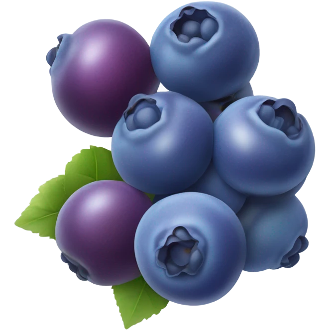 Blueberries  emoji