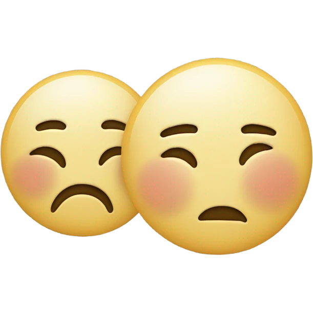 🙂‍↔️😔 emoji