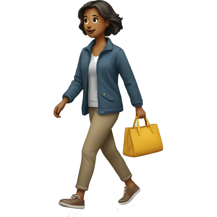 woman walking emoji