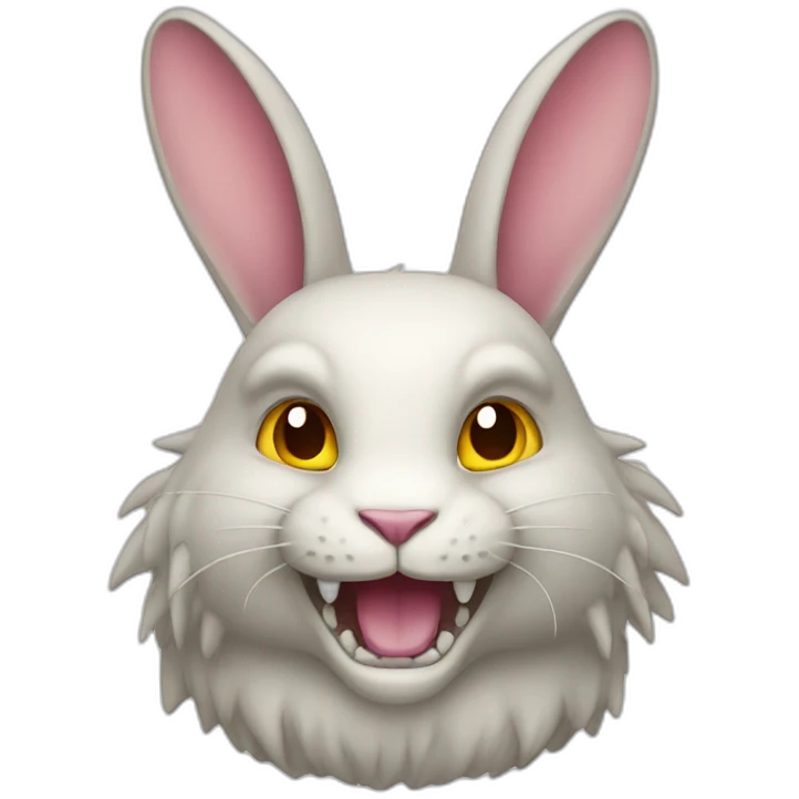 Lapin sur dragon emoji