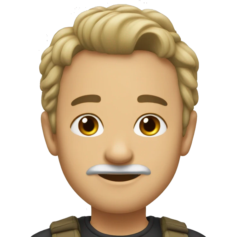 Мопс девочка emoji