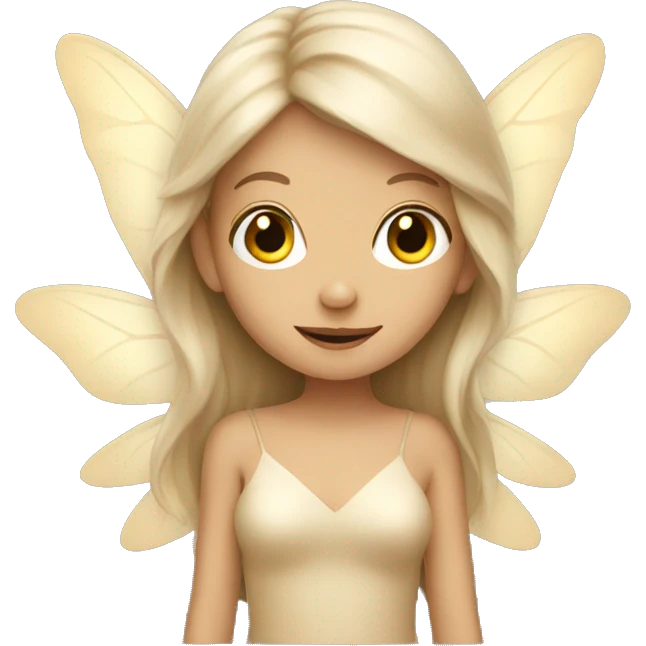 beige fairy emoji