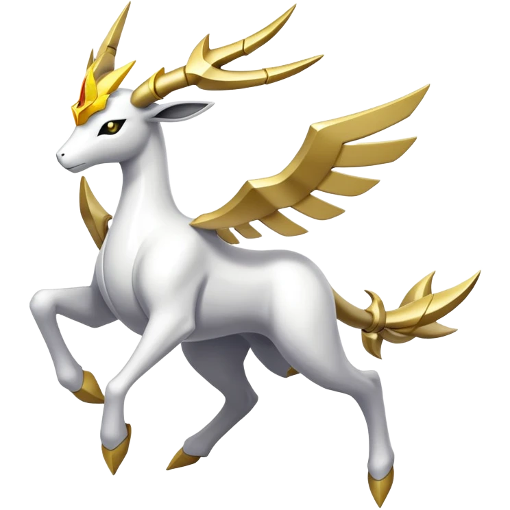 Arceus from Pokemon  emoji