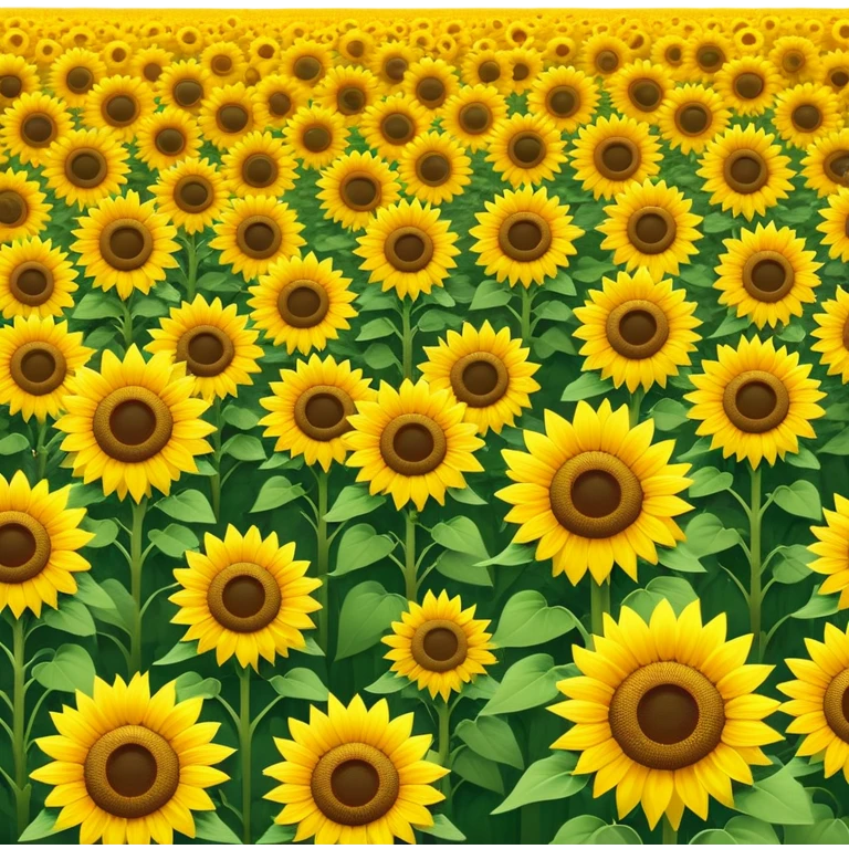 sunflower field emoji