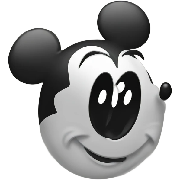 Mickey mouse emoji