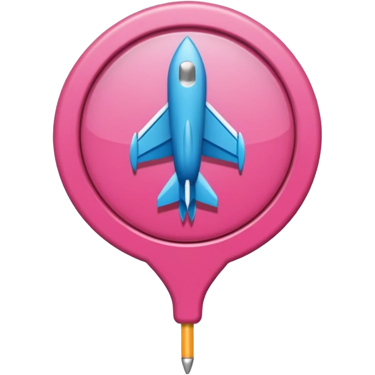 fleche directionelle blache sur fond de couleur rose sur un bouton   emoji