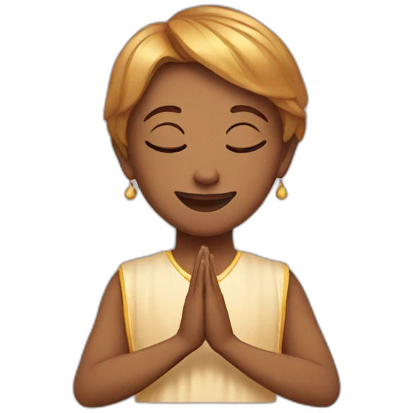 namaste emoji