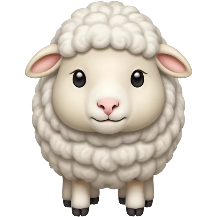 cute sheep emoji