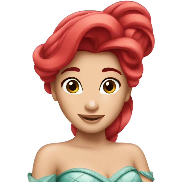 Ariel Disney princess  emoji