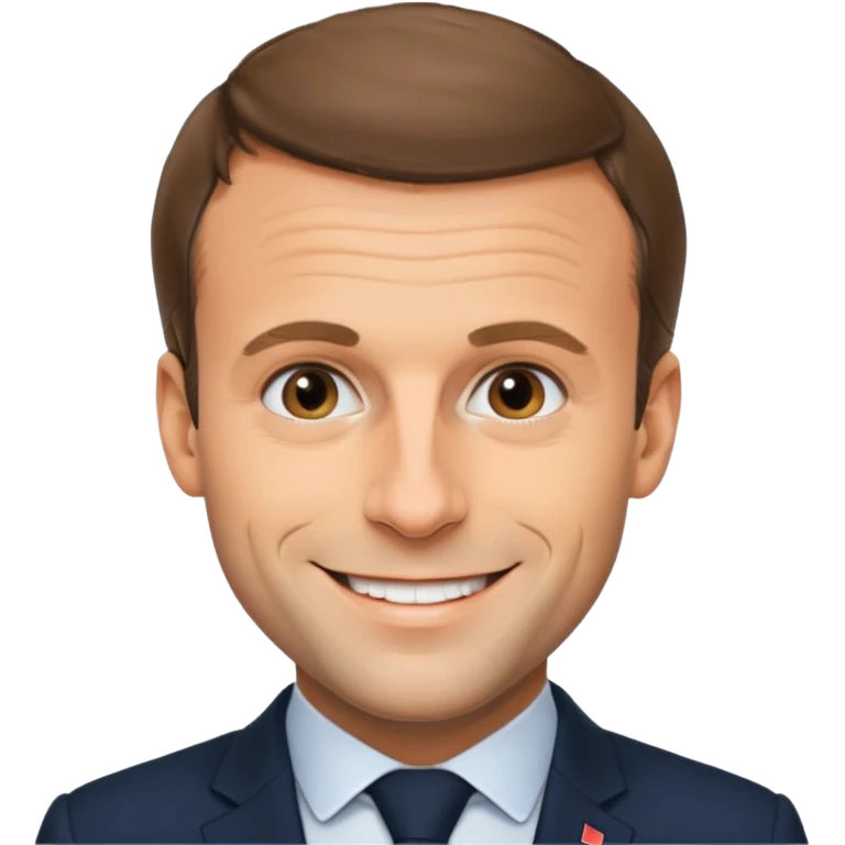 Emmanuel Macron emoji