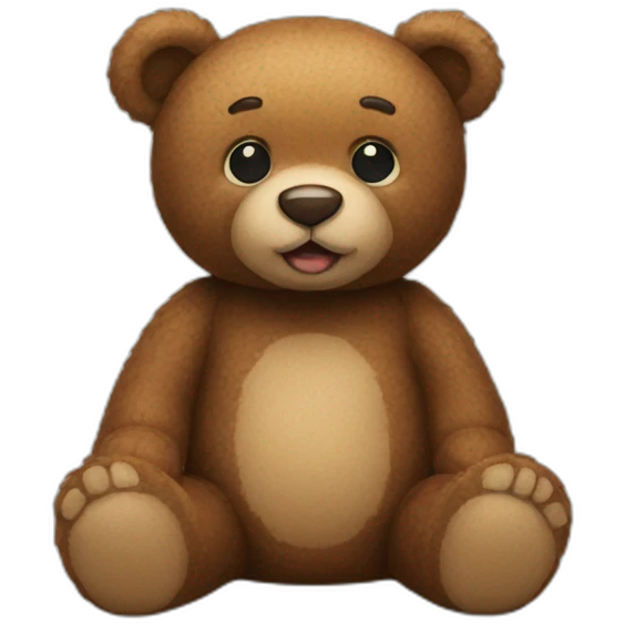 teddy bear emoji