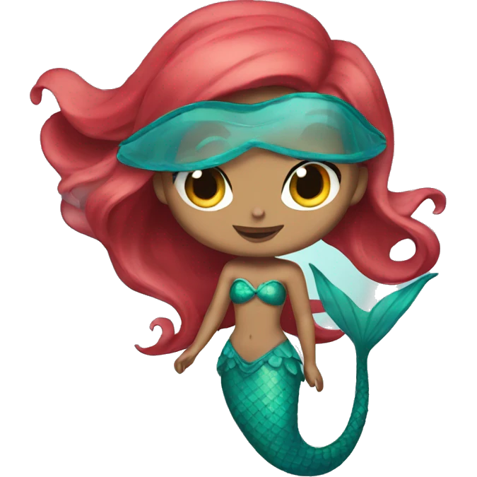 Ariel mermaid  emoji
