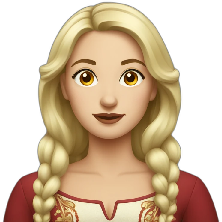 Russian woman emoji