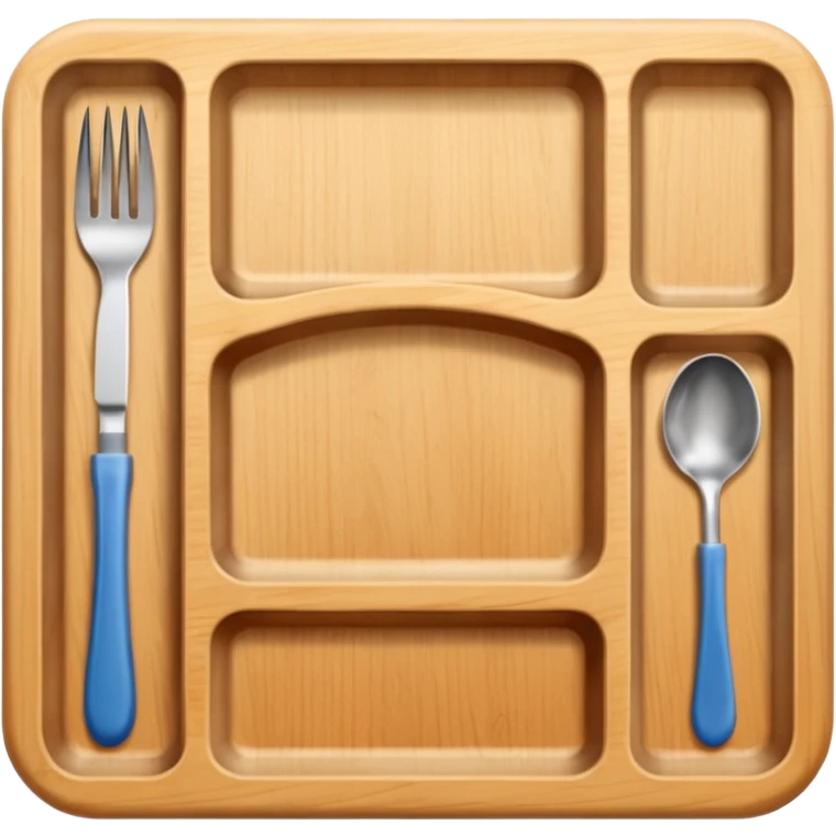 Cutlery tray emoji