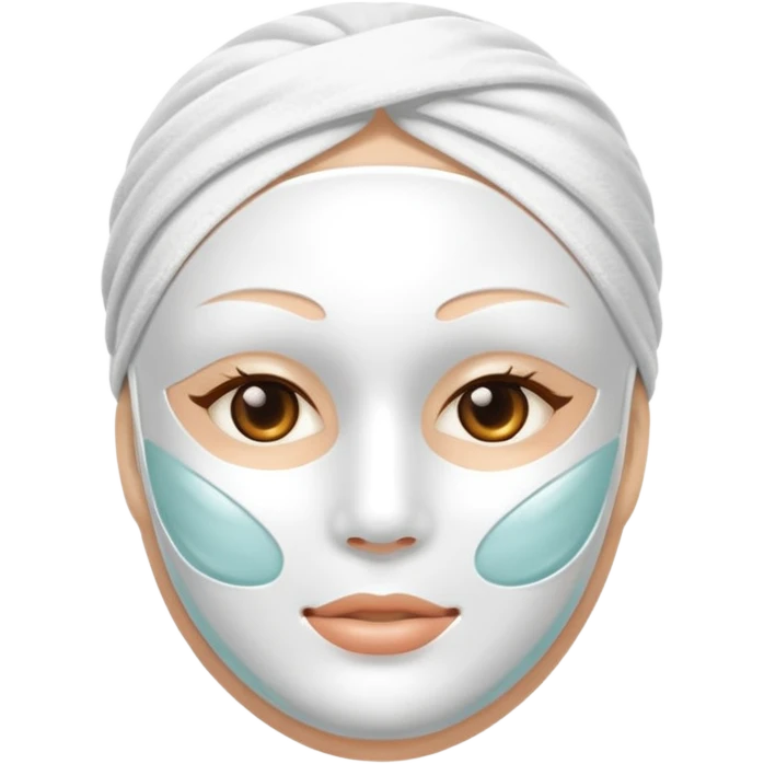 Spa mask emoji
