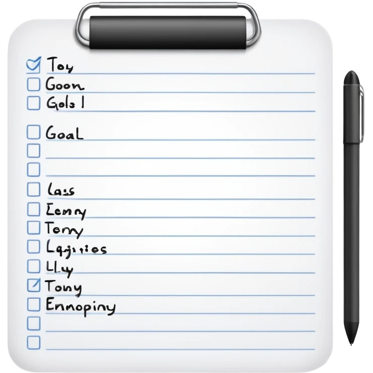 short-term goals

 emoji