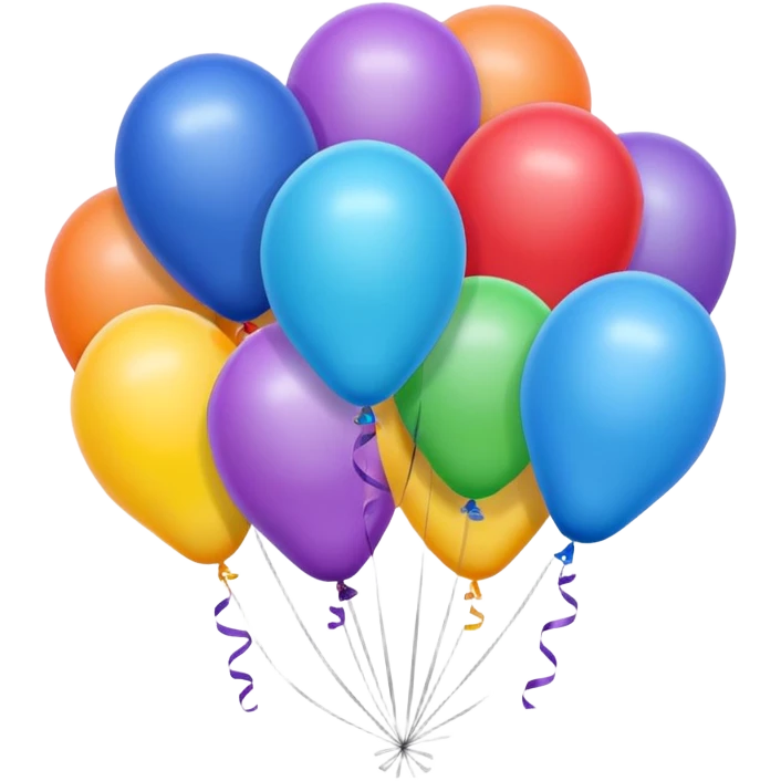 Party ballons  emoji