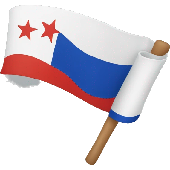 Bandera de un pais que no existe emoji