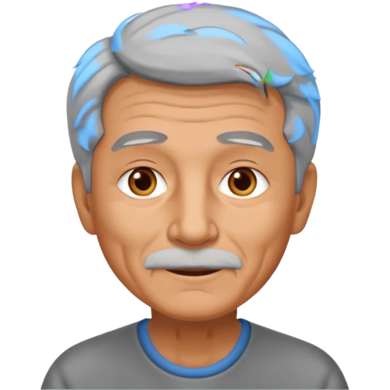 70 year old man emoji