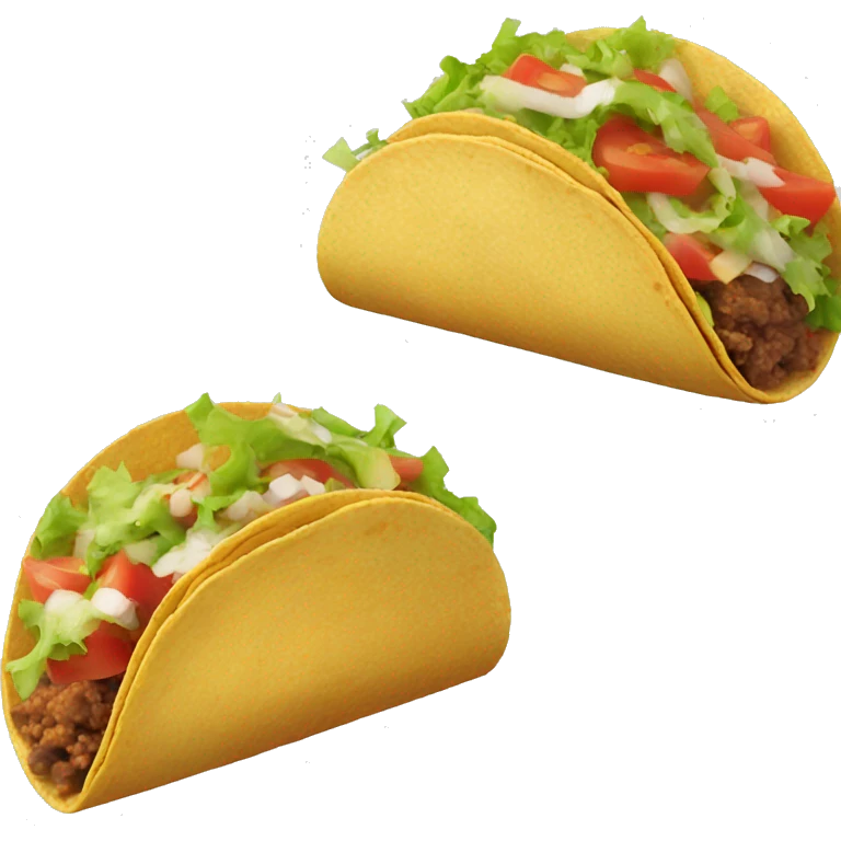 Three tacos  emoji