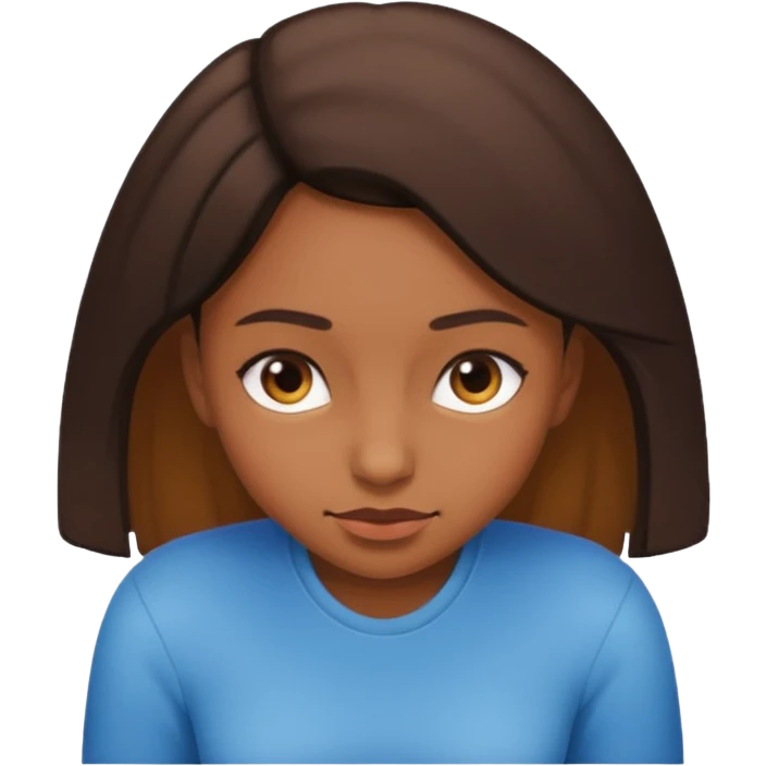 Girl bent over  emoji