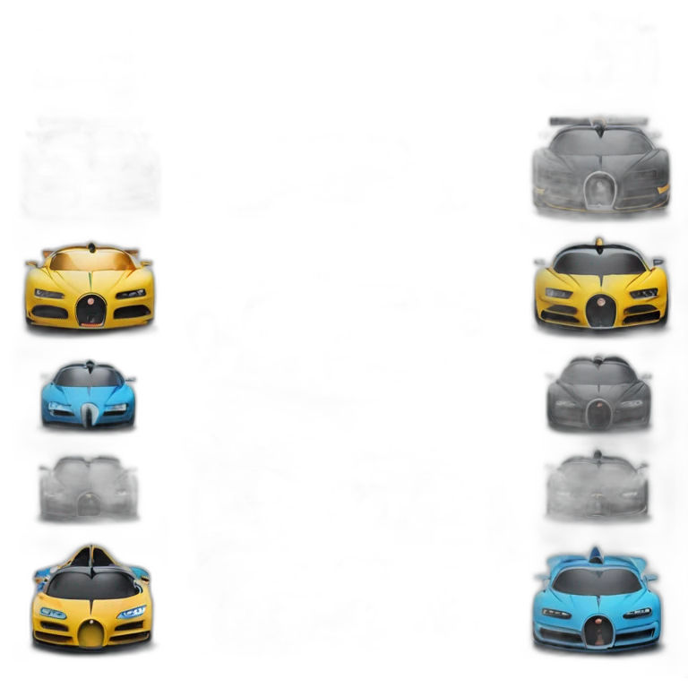 Bugatti bolide emoji