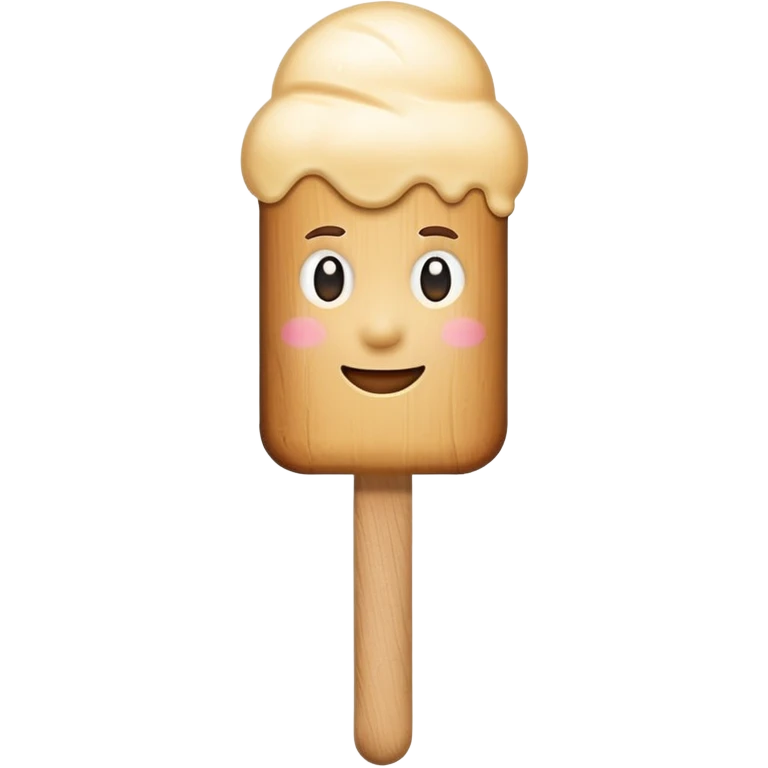 ice cream stick simple clear emoji