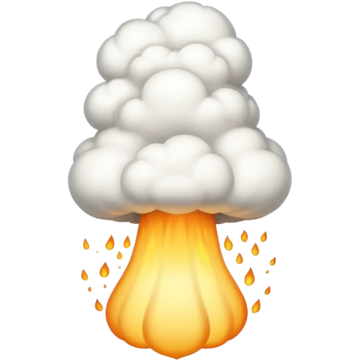 Bomb blowing up Iran  emoji