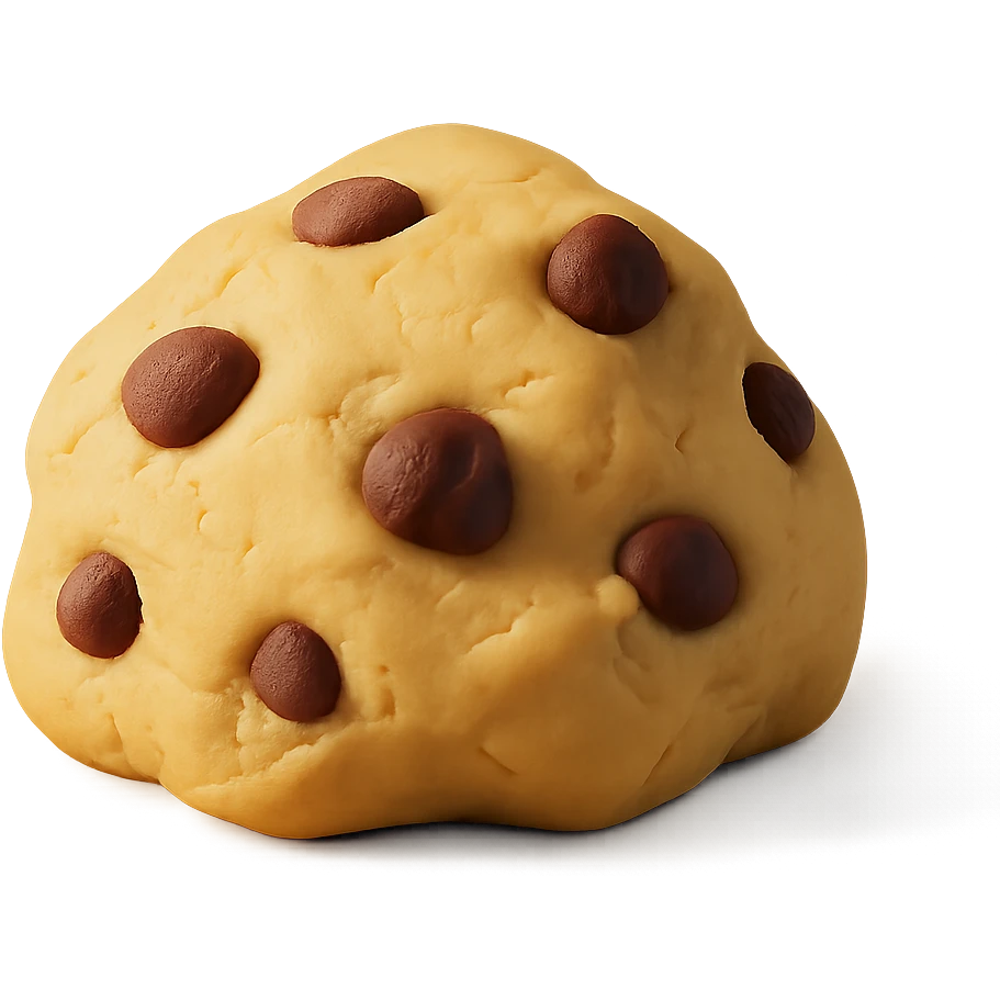 cookie dough emoji