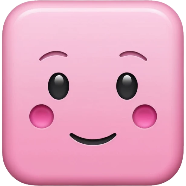Pembe kare emoji
