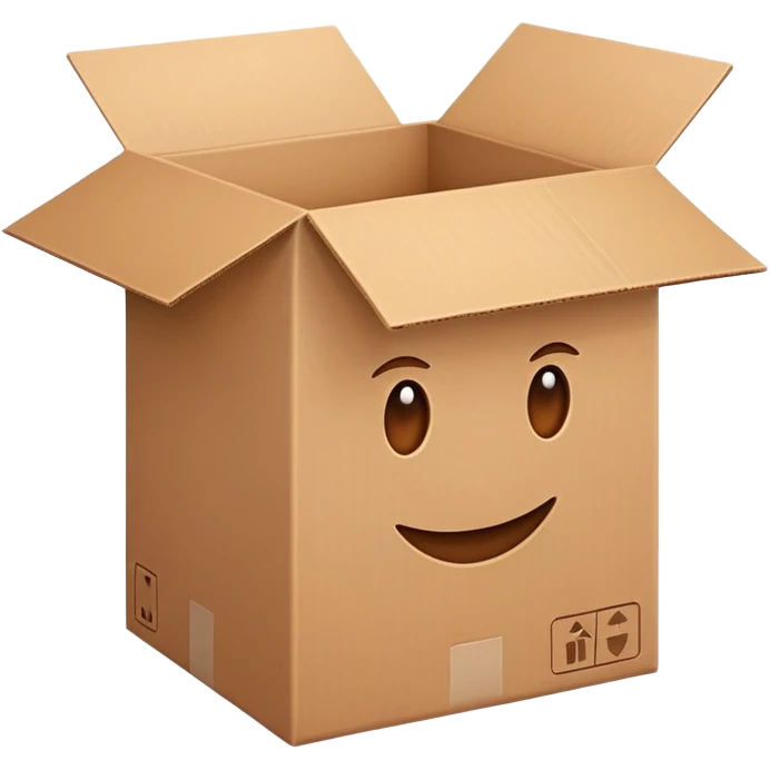 moving the box emoji