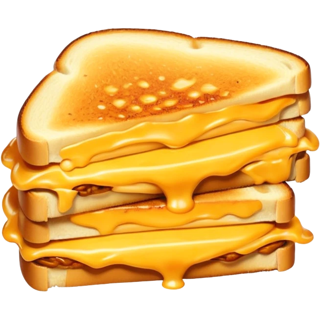 A grilled cheese. emoji