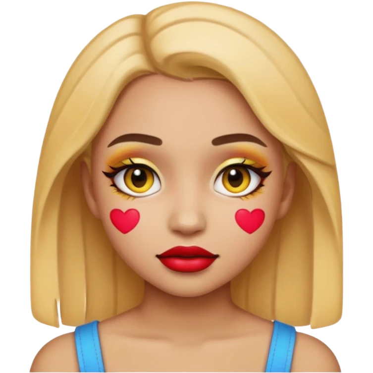 girl emoji makeup emoji