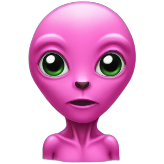 pinkpantheress alien emoji