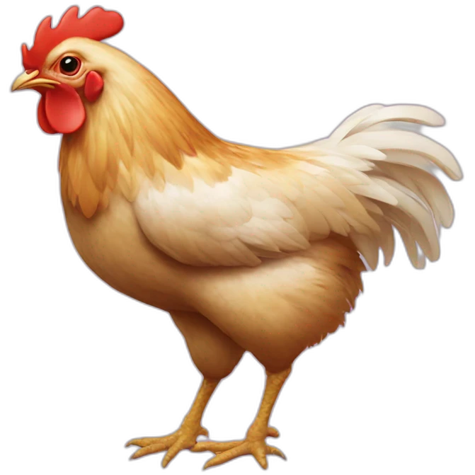 chicken crossed out with an x emoji
