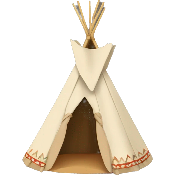 Teepee emoji