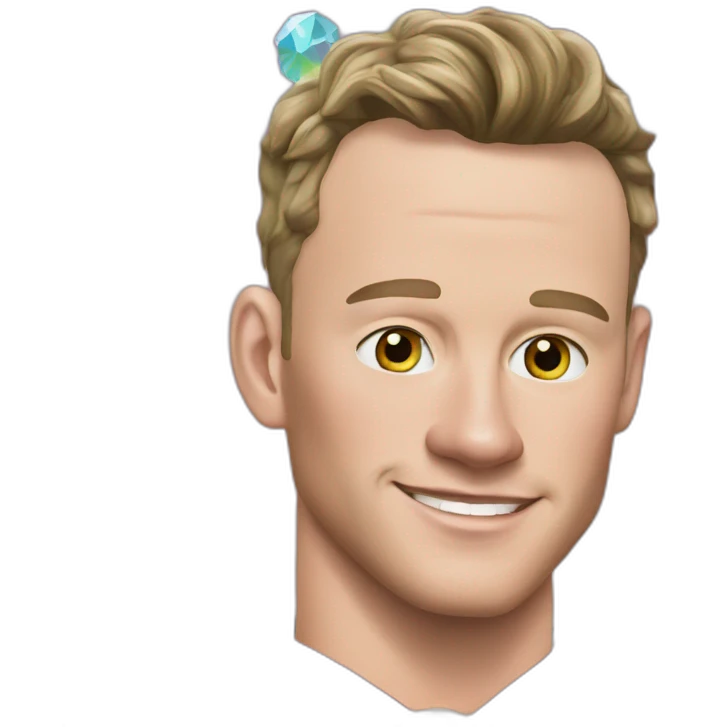 Jonathan Toews as rainbow diamond ring emoji