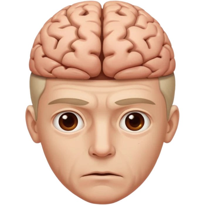 a man that dont know what to do and with the brain out of your opened head emoji