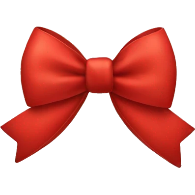 red bow  emoji