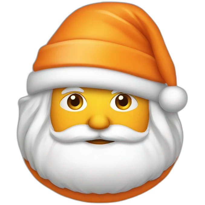 trump-as-Santa-with-orange-beard emoji