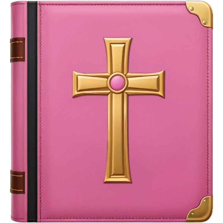 pink bible emoji