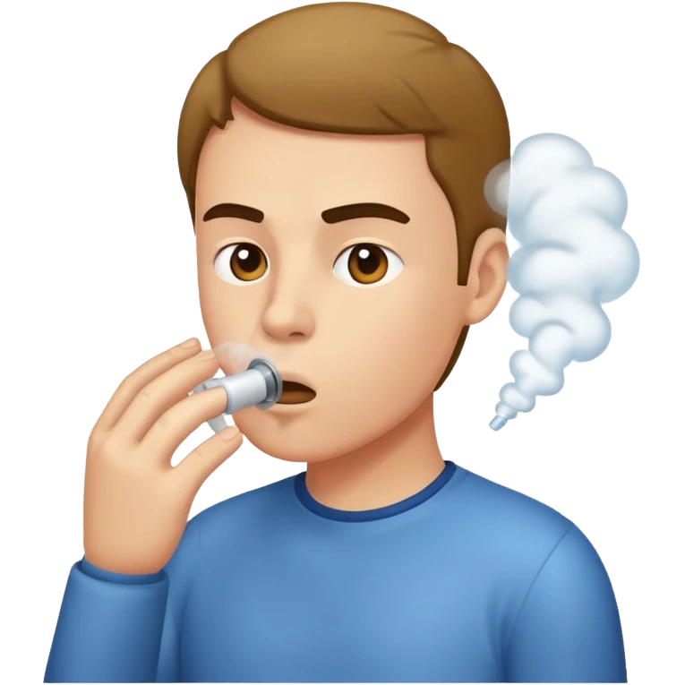 Hard inhale emoji