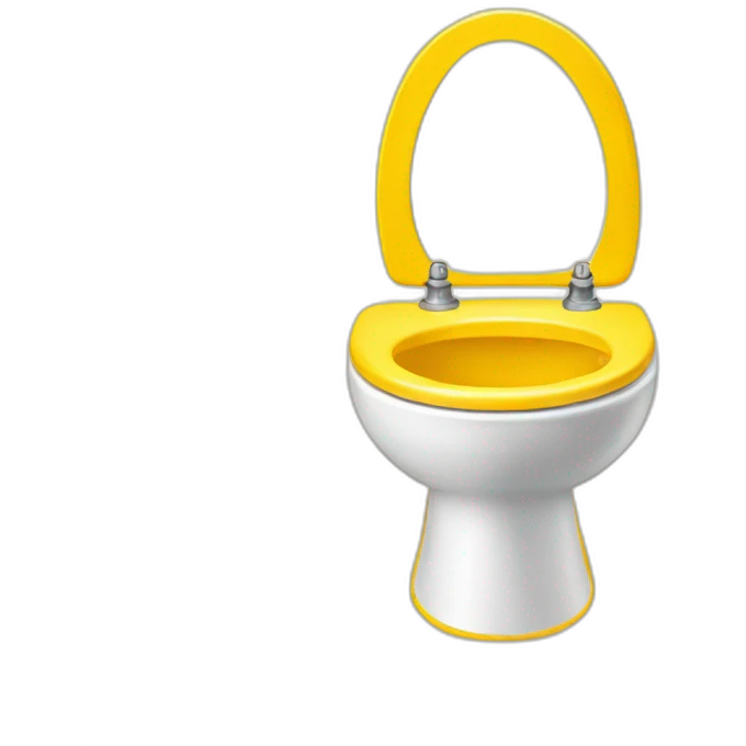 yellow bidet emoji