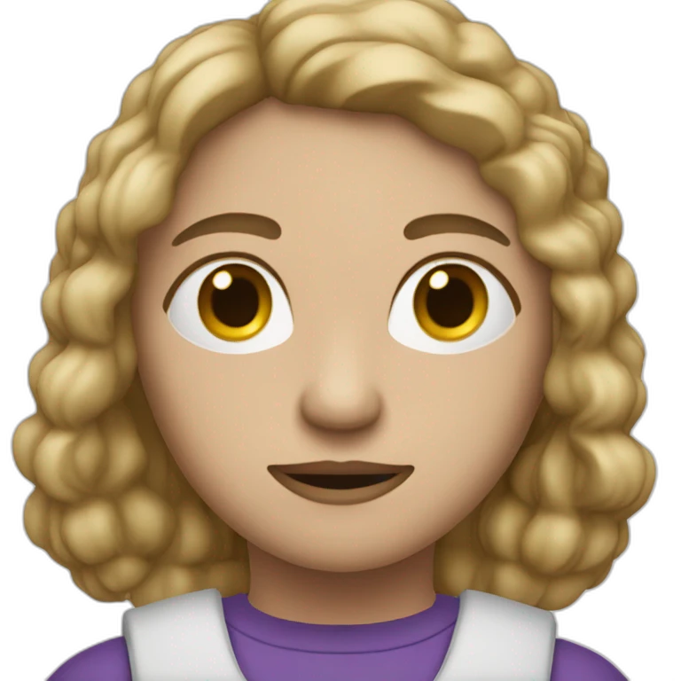 Une personne qui juge de façon négative emoji