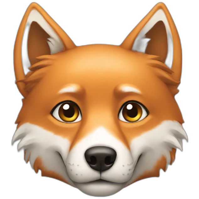 Foxdog emoji